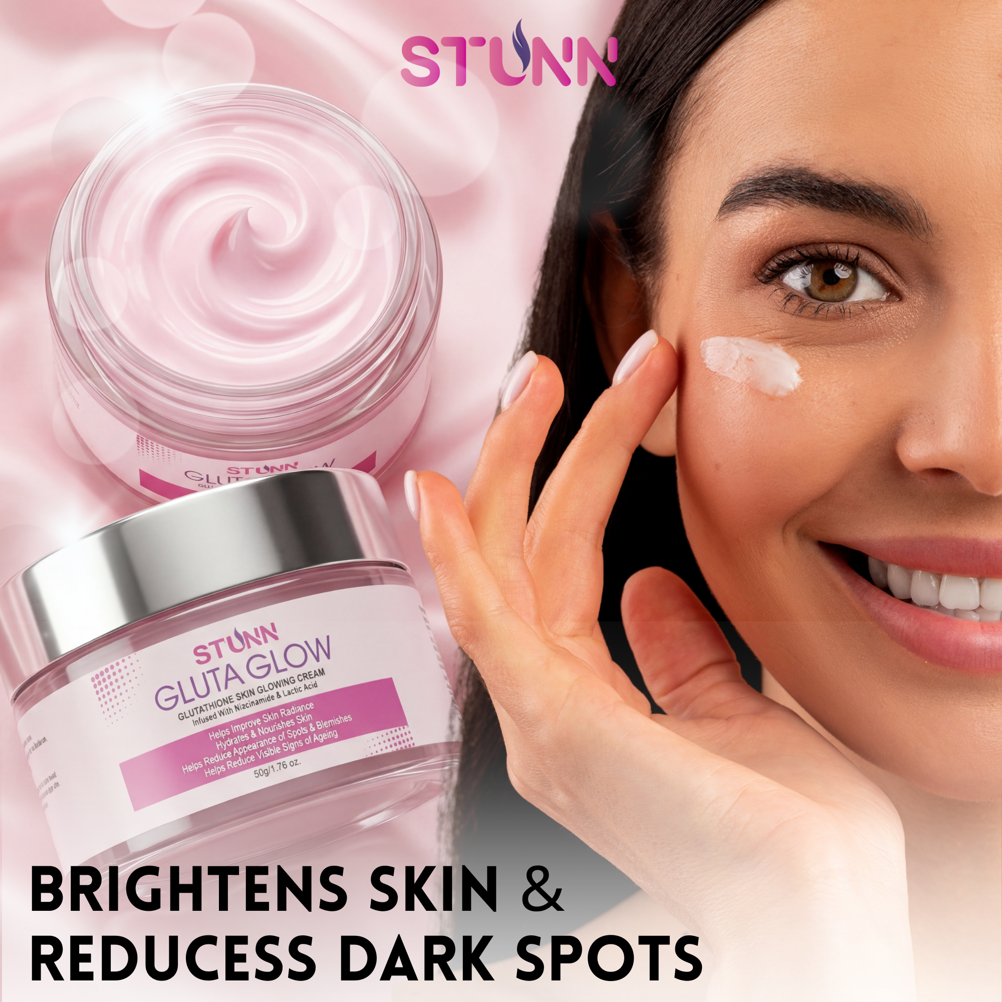 STUNN Gluta Glow Glutathione Skin Glowing Cream