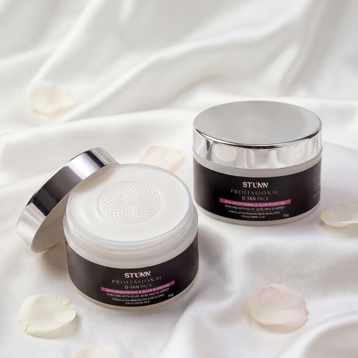 STUNN Professional D-Tan Pack – Skin Brightening & Glow Boosting Cream