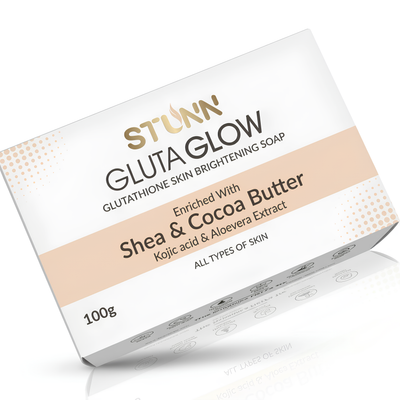 STUNN Gluta Glow Glutathione Skin Brightening Soap with Shea & Cocoa Butter — image 3